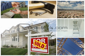 Construction and Real Estate Themed Variety Collage.