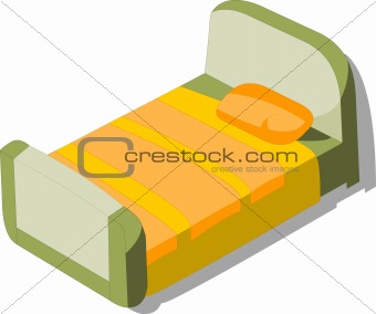 Vector model of bed