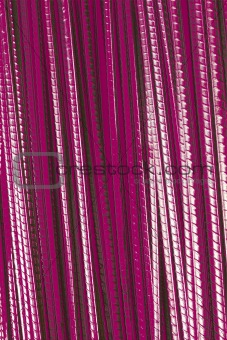 Rod Stripes on Pink