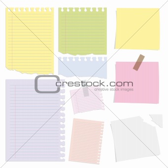 Big collection of paper message set