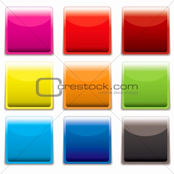 square plastic web icon