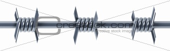 seamless barbed wire