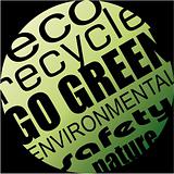 Environment and Eco Background for Green Flyers