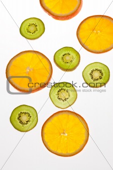sliced fruit