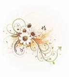  Floral Decorative background