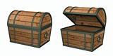 3d wooden box
