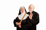 Funny Priest and Nun
