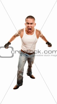 Mixed Martial Arts Man