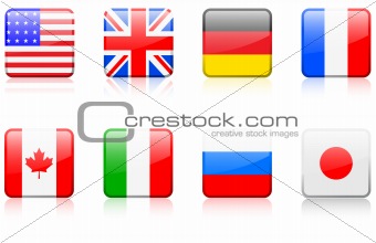 World flag series  World flag series G8 countries