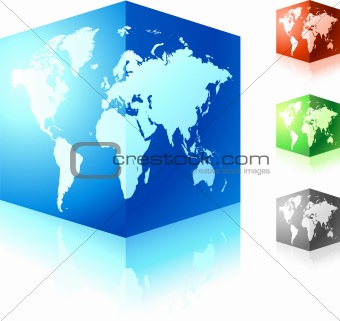 cubic globe set