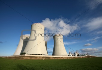 Nuclear power plant Dukovany, Czech republic
