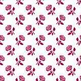 Red roses background