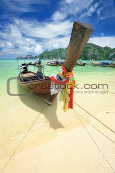 Traditional Thai boat