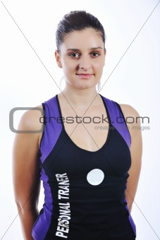 fitness woman personal trainer