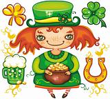 St. Patrick's Day  leprechaun series 3