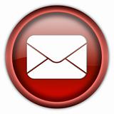 Mail envelope icon button