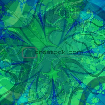 computer generated colorful abstract background