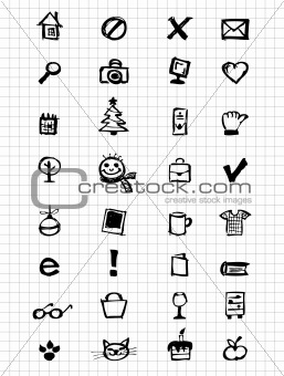 Icons collection for your design