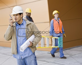 Young Male Construction Worker