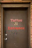 Tattoo entrance.