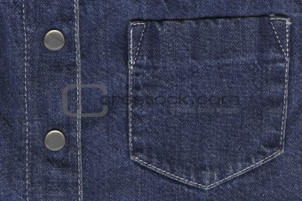 jeans jacket's details