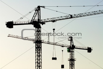 cranes horizontal
