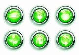 green ecologe icons