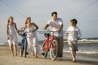 Family at the Beach