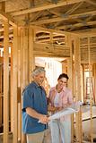 Couple Building Home