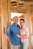 Couple Building Home