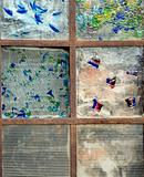 Abstract Stained Glass Window