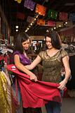 Two Young Women Shopping