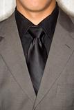 Businessman in Suit and Necktie