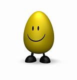 smiley easter egg