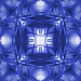 blue abstract design