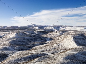 Snowy Hill Landscape