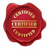 Certified wax seal