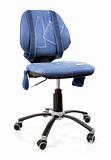 blue jeans office revolving chair
