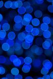 Blue abstract lights