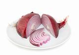 Cut Red Onion