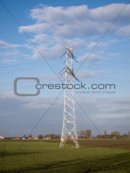 electricity transportation tower