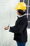 Female Construction Inspector