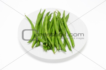 Plate of French Beans