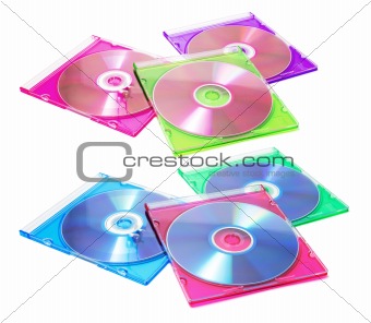 Compact Discs in Plastic Cases