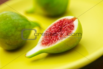 Fresh Green Figs