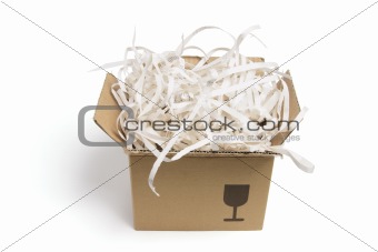 Box of Paper Shreddings