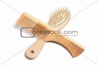 Comb and Hairbrush
