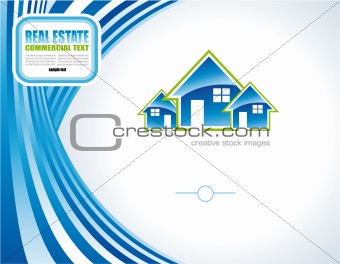 Real Estate Background for Brochures