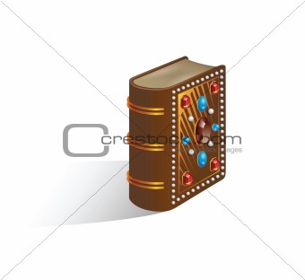Illustration Of A Closed Decorated Bible