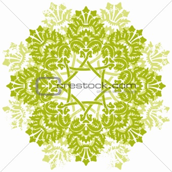 Abstract Floral Ornament